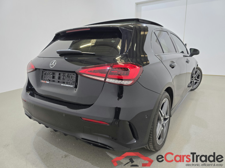 Mercedes A 180d AMG Night Aut. Pano LED-Xenon Widescreen Navi Sport-Leather-Alcantara KeylessGo Camera Klima PDC ... #3
