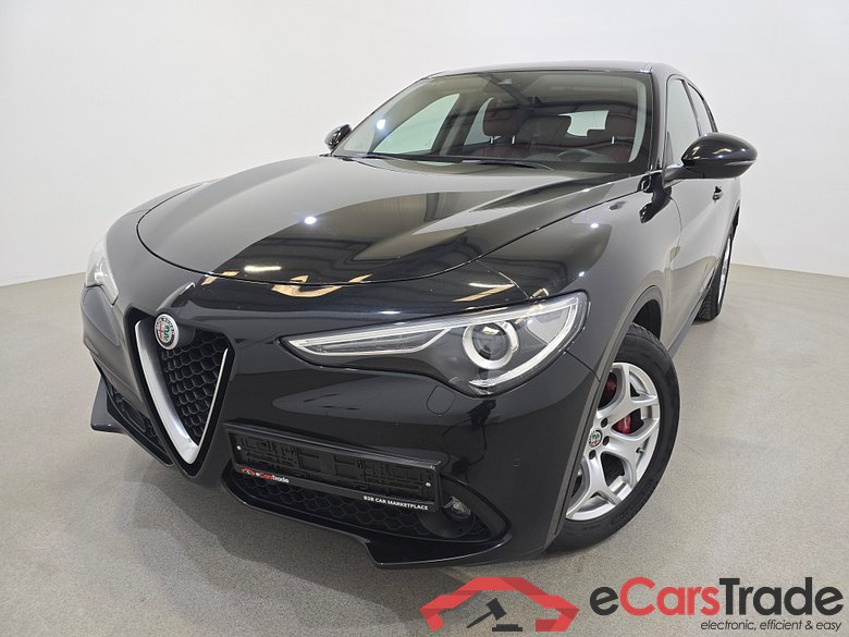 Alfa Romeo Stelvio 2.2d Aut. LED-Xenon Navi 1/2 Sport-Leather KeylessGo Camera Klima PDC ...