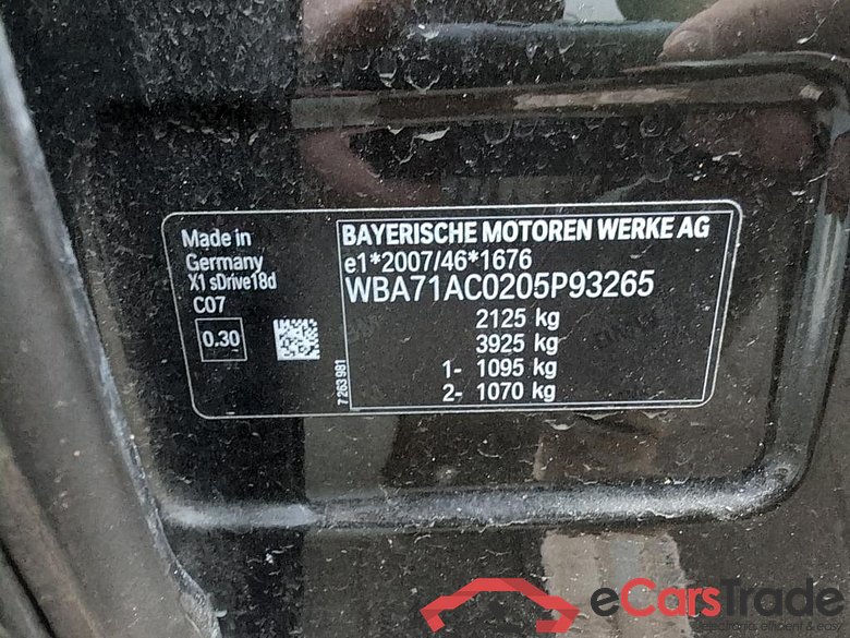 BMW - BMW X1 sDrive18dA 150PK Xline Business Edition & Pack Business With Heated Seats & LED & Rear Camera &  Removable Trailer Hook #6