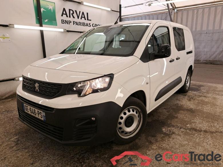 Peugeot BLUEHDI 100 S&S LONG Cabine App Partner Cabine Approfondie L2 1.5 HDi 100CV BVM6 E6d