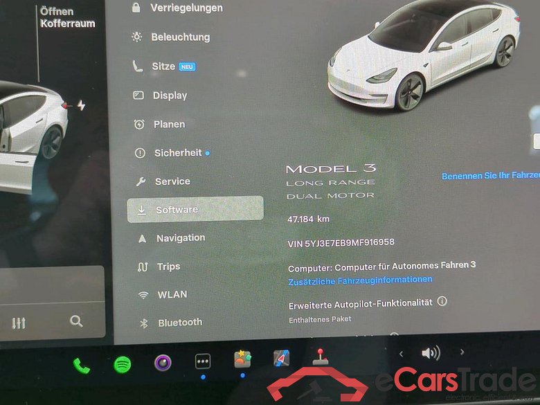 Tesla Model 3 ´18 BEV TESLA Model 3 Langstreckenbatt. Allradantrieb Dual Motor 4d 366kW #5