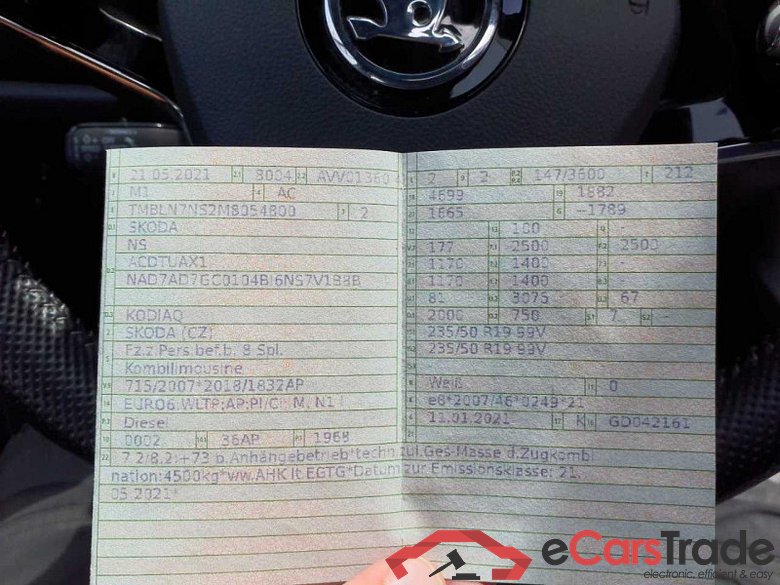 Skoda Kodiaq (NS)(2016->) DE - SUV5 2.0 TDI EU6d, Sportline 4x4 (EURO 6d), 2020 - 2021 #2