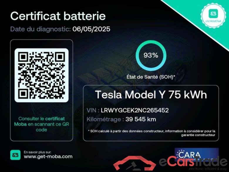 Tesla Grand Autonomie Dual Motor AWD TESLA Model Y / 2020 / 5P / SUV Grand Autonomie Dual Motor AWD #2