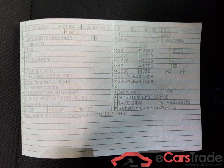 LynkAndCo Lynk & Co 01 ´20 LYNK & CO 01 PHEV 5d 132kW #6