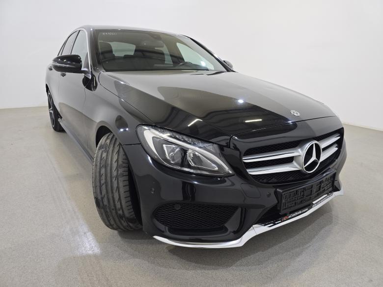 Mercedes C 180d AMG Aut. LED-Xenon Ambient Navi Sport-Leather KeylessGo Camera Klima PDC ... #3