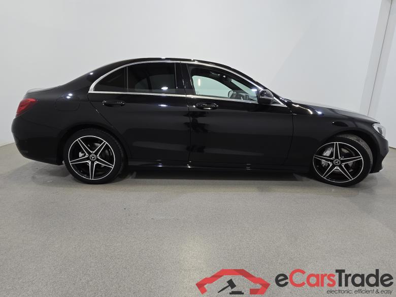 Mercedes C 180d AMG Aut. LED-Xenon Ambient Navi Sport-Leather KeylessGo Camera Klima PDC ... #5
