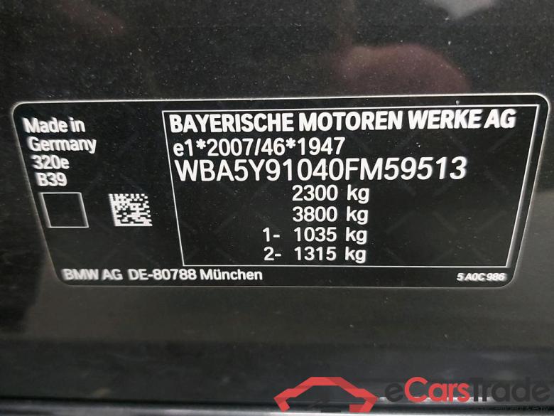 BMW 3 BERLINE 320e 204PK With Vernasca Heated Sport Seats & Driving Assistant Pack & Active Cruise Control  * HYBRID * #6