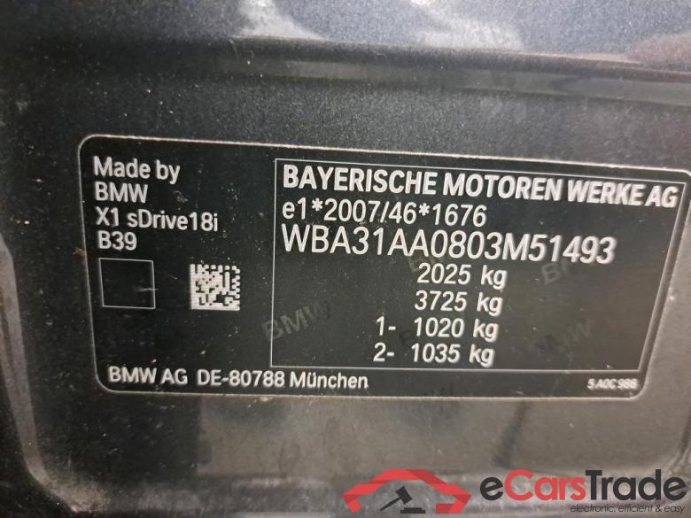 BMW - BMW X1 sDrive18iA 136PK Advantage Pack Business Plus & Removable Trailer Hook & PDC Front & Rear With Camera   * PETROL * #6