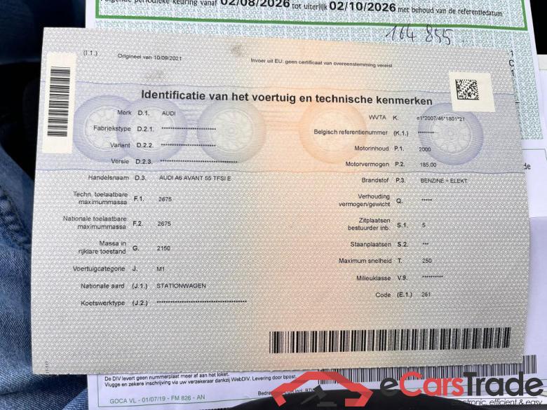 AUDI A6 Avant PHEV 55 TFSI e Q PHEV Competition Sport S tr. #6