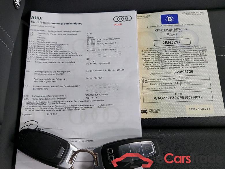 AUDI - AUD Q4 E-TRON 50 Quattro 299PK S Line Pack Business Plus & Luxury Interior & Comfort Pack & So,os Premium Sound & 20 Inch Alloy  * ELECTRIC * #4