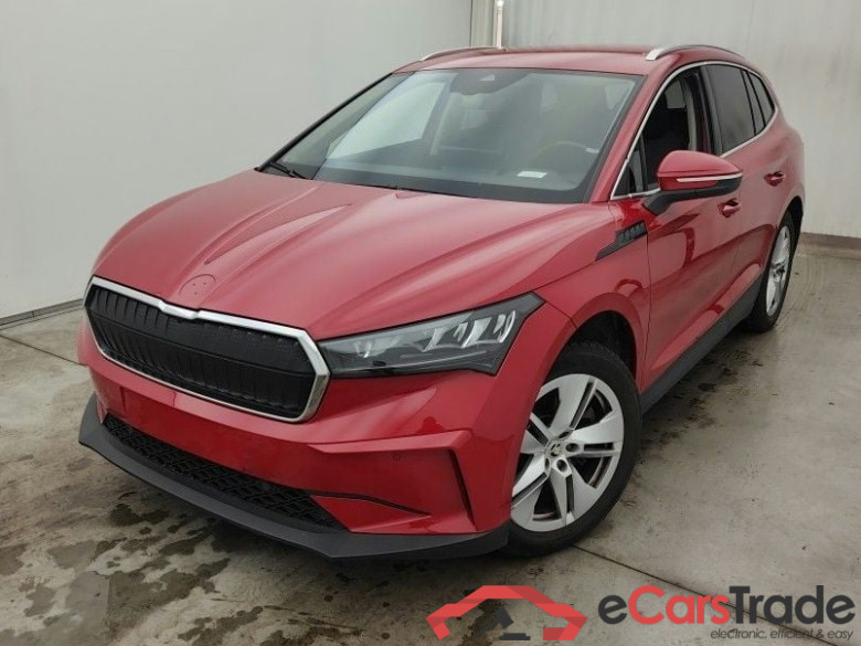 Skoda Enyaq iV 80 Aut. LED Virtual ACC Navi-Pro 1/2 Leather KeylessGo Klima PDC ...
