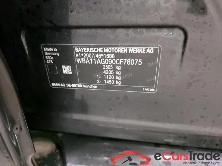 BMW - BMW 5 BERLINE 530e 272PK Business Edition Pack Business With Dakota Leather & Towing Hook * HYBRID * #6