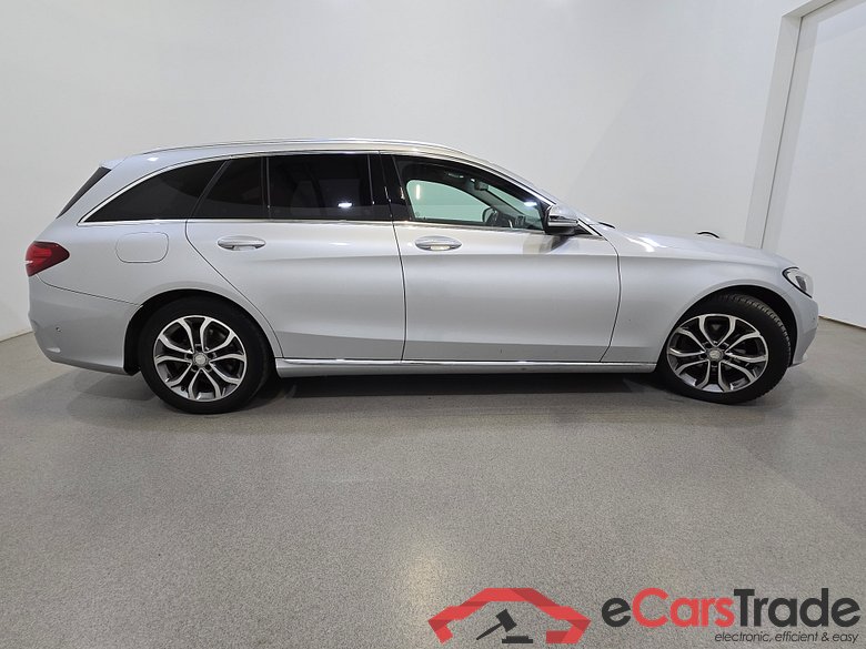 Mercedes C 180d Avantgarde LED-Xenon Navi 1/2 Leather Klima PDC ... #5