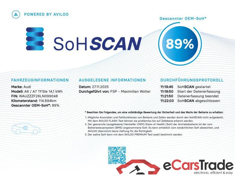 A6 Lim. 50 TFSI e quattro sport 2.0 TFSI 220KW AT7 E6dT #3