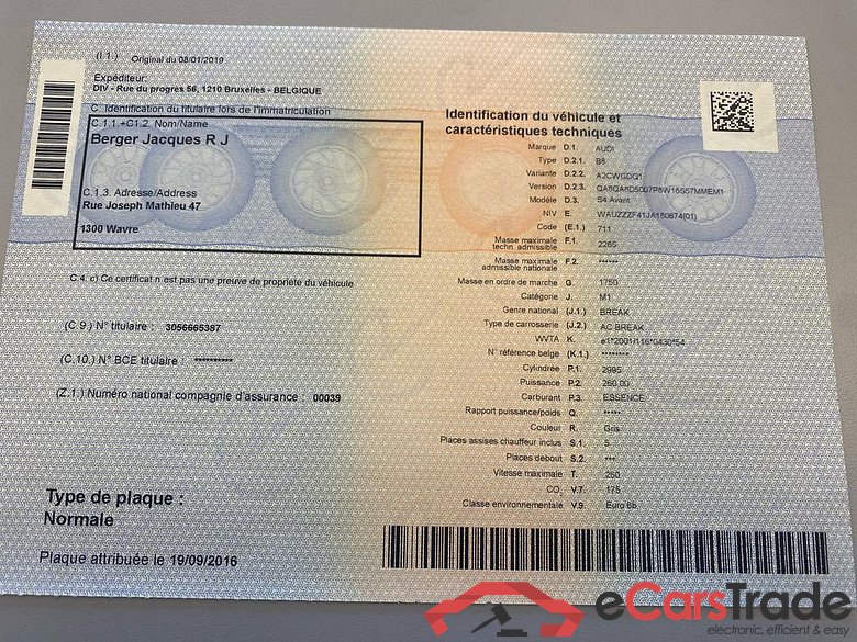 AUDI S4 Avant A4 3.0 V6 TFSI Quattro tiptronic #3