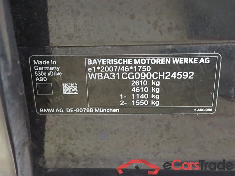 Baureihe 5 Touring 530 e xDrive 2.0 215KW AT8 E6d #4