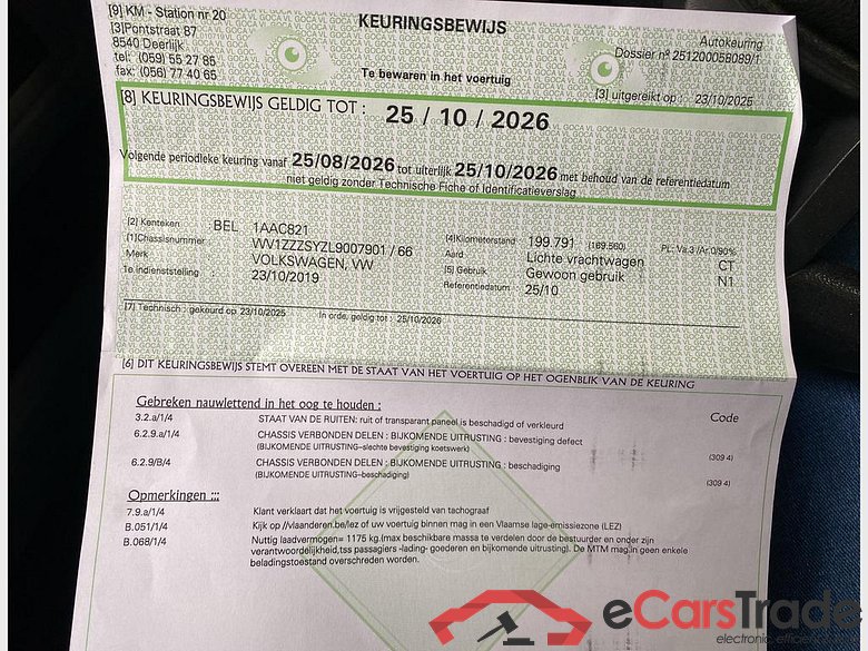 VOLKSWAGEN Crafter 35 Fourgon Mwb Dsl Crafter 2.0 CR TDi L3H2 #3