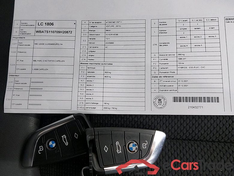 MERCEDES - BMW X3 xDrive30e 292PK M Sport Pack Business Plus & Travel & Harman Kardon & Active Cruise & Heated Steering Wheel & Towing Hook * HYBRID * #4