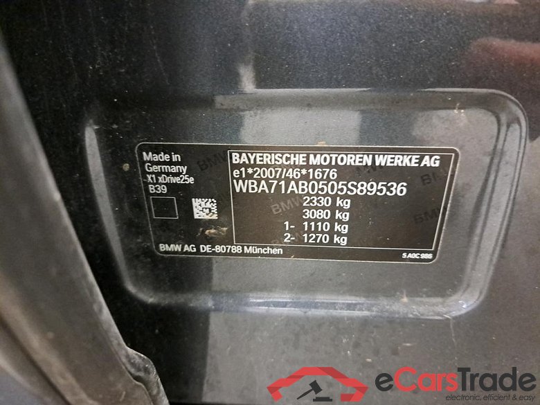 BMW - BMW X1 xDrive25e 220PK Business Edition & Trailer Hook  * HYBRID * #6