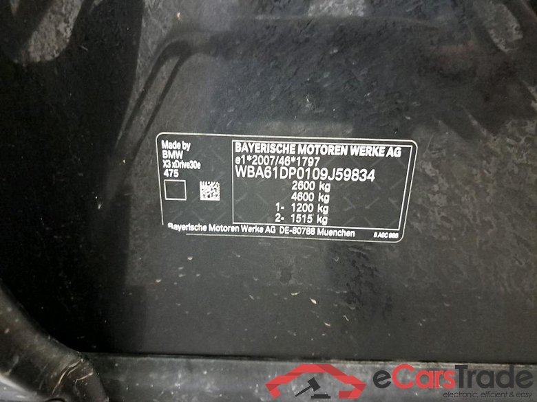 BMW - BMW X3 xDrive30e 272PK Business Edition Pack Driving Assistant & Travel Pack & Heated Front & Rear Seats & Heated Steering Wheel & Comfort Access *  HYBRID * #6