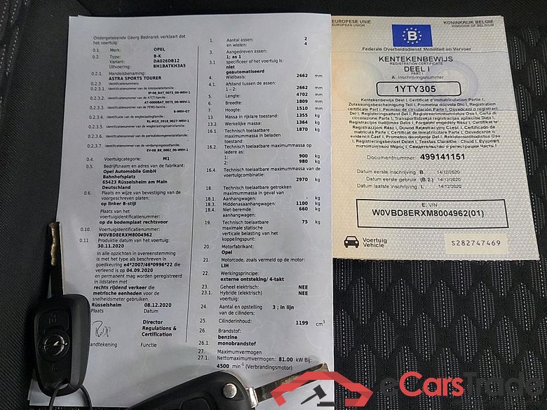 OPEL - OPE ASTRA SPORTS TOURER 1.2 Turbo 110PK S/S Edition With Multimedia Nav  * PETROL * #4