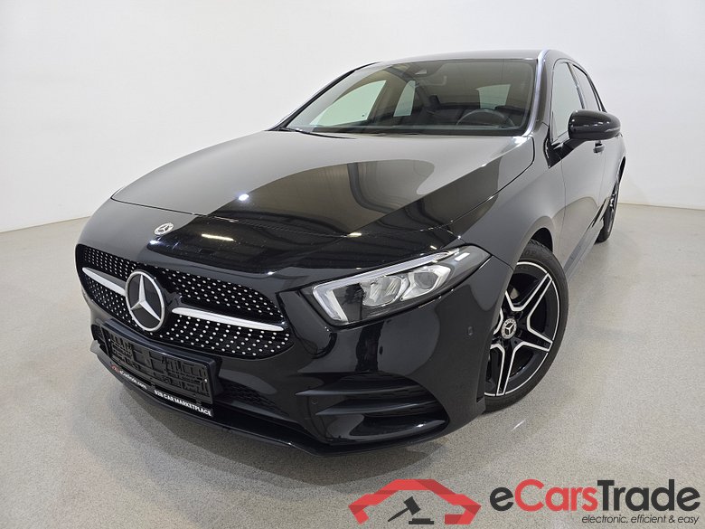 Mercedes A 180d AMG Night Aut. LED-Xenon Widescreen Ambient Navi 1/2 Sport-Leather-Alcantara KeylessGo Camera Klima PDC ...