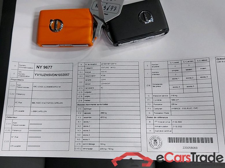 VOLVO - VOL XC60 T8 392PK 4x4 Recharge Geartronic R-Design Pack Business2 * HYBRID * #4