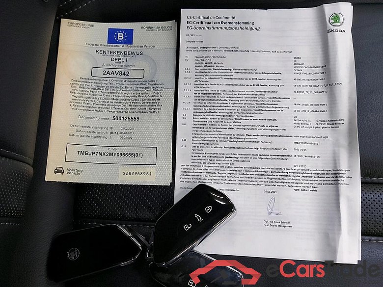 SKODA - SKO OCTAVIA COMBI TSI 110PK DSG7 eTec Style & Heated Steering Wheel & Pano Roof * PETROL * #4