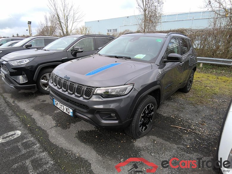Jeep Compass 1.3i T4 Plug-In Hybrid Trailhawk eAWD Aut. LED Virtual Navi 1/2 Leather KeylessGo Camera Klima PDC ... #1