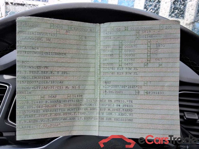 Volkswagen T-Roc (A11)(09.2017->2021) DE - SUV5 1.5 TSI EU6d, Sport OPF (EURO 6d), 2020 - 2022 #5