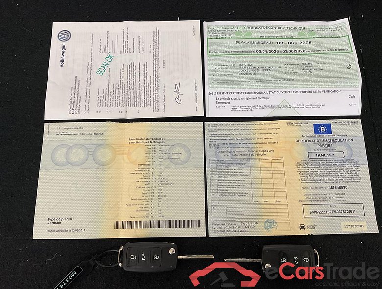 VOLKSWAGEN Jetta Jetta Comfortline 1.4 TSI BlueMotion Technology 92 kW (125 ch) 7 vitesses DSG #3