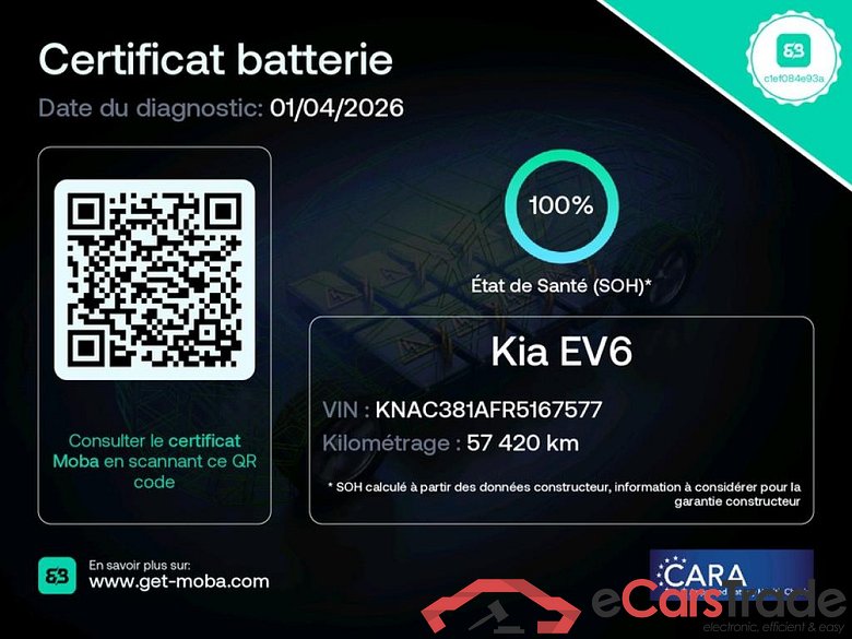 KIA Ev6 / 2021 / 5P / SUV BEV 77.4 KWH AIR ACTIVE BUSINESS #2