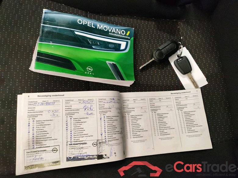 OPEL movano 88 kW #5