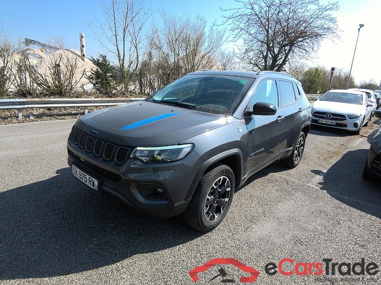 Jeep Compass 1.3i T4 Plug-In Hybrid Trailhawk eAWD Aut. LED Virtual Navi 1/2 Leather KeylessGo Camera Klima PDC ... #1