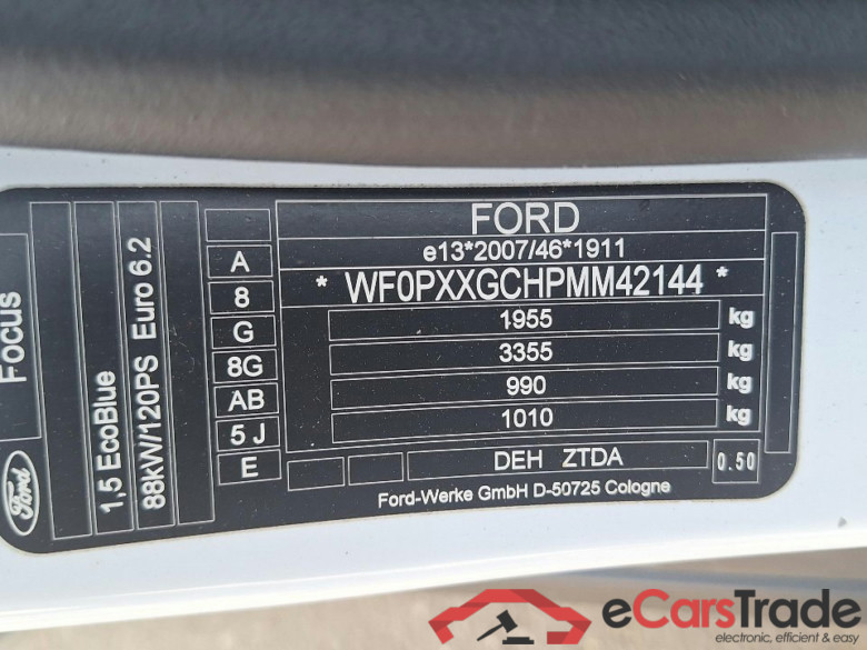 Focus Turnier Cool & Connect 1.5 EcoBlue 88KW MT6 E6d #5