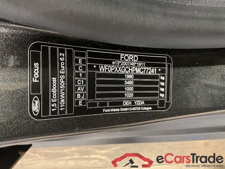 Focus Turnier Cool & Connect 1.5 EcoBoost 110KW AT8 E6d #5