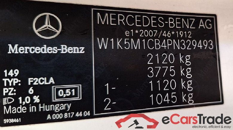 CLA -Klasse Shooting Brake CLA 200 d (118.612) 110KW AT8 E6d #5