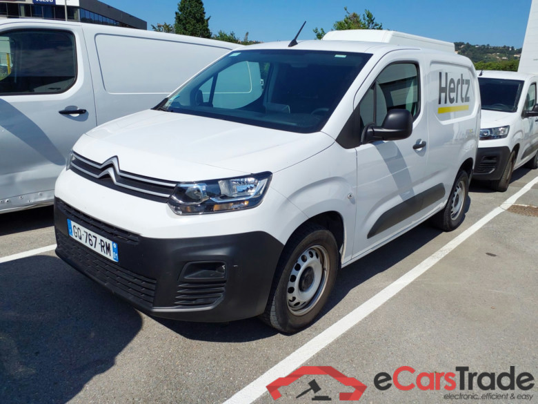 CITROËN Berlingo  CITROËN Berlingo  VAN M 950 HDI 100 BVM6 + PACK CHANTIER + CABINE EXTENSO +ECRAN 8 POUCES + CAMERA RECUL #1