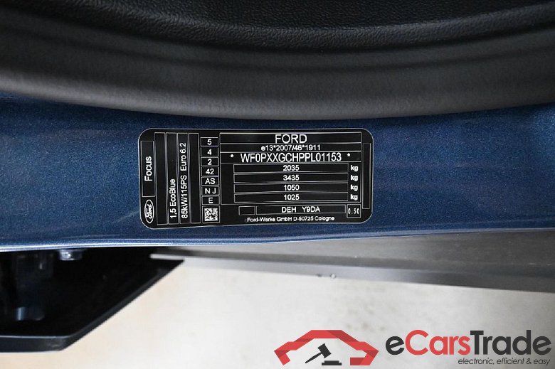 Focus Turnier Titanium X 1.5 EcoBlue 85KW AT8 E6d #5