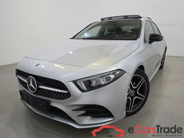 Mercedes A 180 AMG Night Pano LED Widescreen Ambient Navi 1/2 Sport-Leather-Alcantara KeylessGo Camera Klima PDC ...