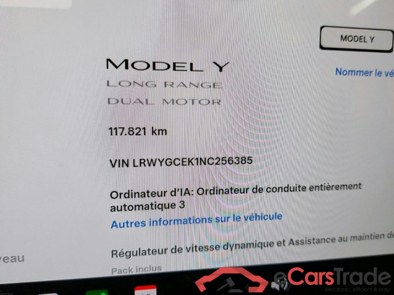 TESLA - TES MODEL Y Long Range Dual Motor AWD 476PK & Tow Package  * ELECTRIC * #5