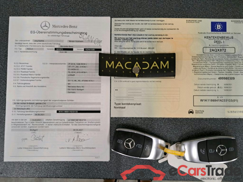 MERCEDES - MER CLA SHOOTING BRAKE 180 136PK Business Solution Luxury & Pack Plus & Smartphone Integration & Trailer Towing Hook  * PETROL * #4