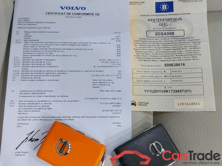 VOLVO - VOL XC60 T6 PHEV 4x4 350PK Plus Dark With Moritz Leather & Harman Kardon & Semi Auto Foldable Trailer Hook  * HYBRID * #4