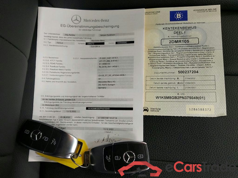 MERCEDES - MER CLA SHOOTING BRAKE 250 e 218PK DCT Luxury Line & Pack Premium & Night & Smartphone Integration * HYBRID * #4
