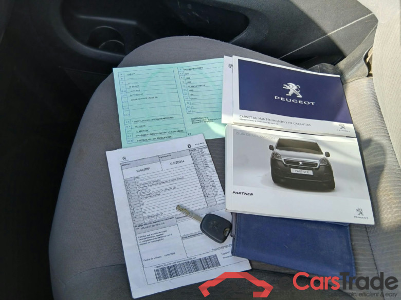 PEUGEOT PARTNER VU 3p 2G furgón derivado de Furgón Confort L1 1.6 BlueHDi 100 #5