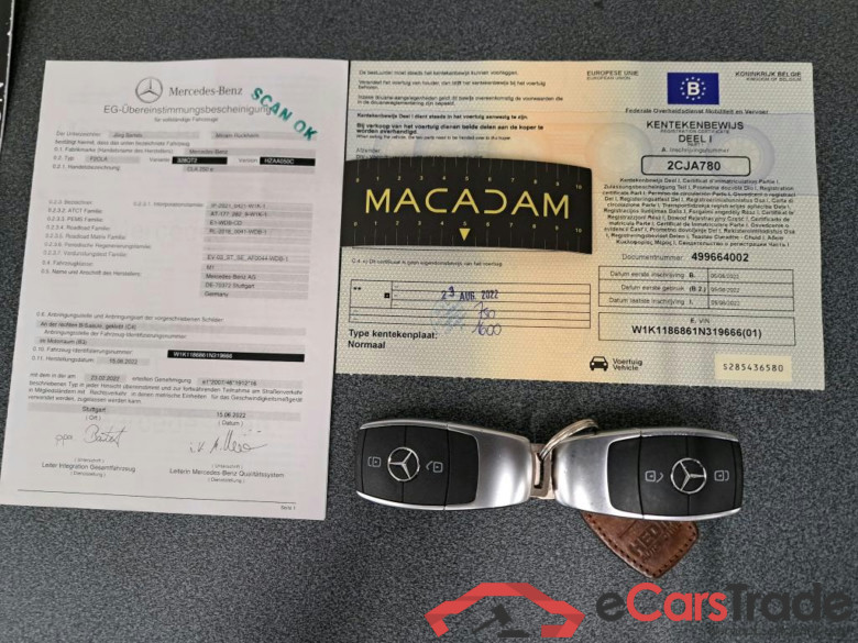MERCEDES - MER CLA SHOOTING BRAKE 250 e 218PK DCT Business Solution Luxury & Pack Plus & DC Charging 24Kw & DashCam & Trailer hook #4