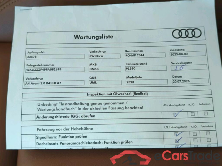A4 Avant 35 TFSI S line 2.0 TFSI 110KW AT7 E6d #6