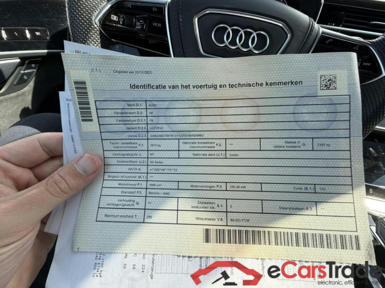 AUDI A8 PHEV 60 TFSI e Quattro Tiptronic (340 kW) #5