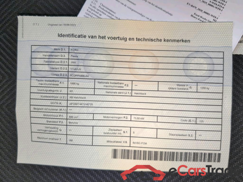 FORD FIESTA 1.0I ECOBOOST 74KW CONNECTED #1