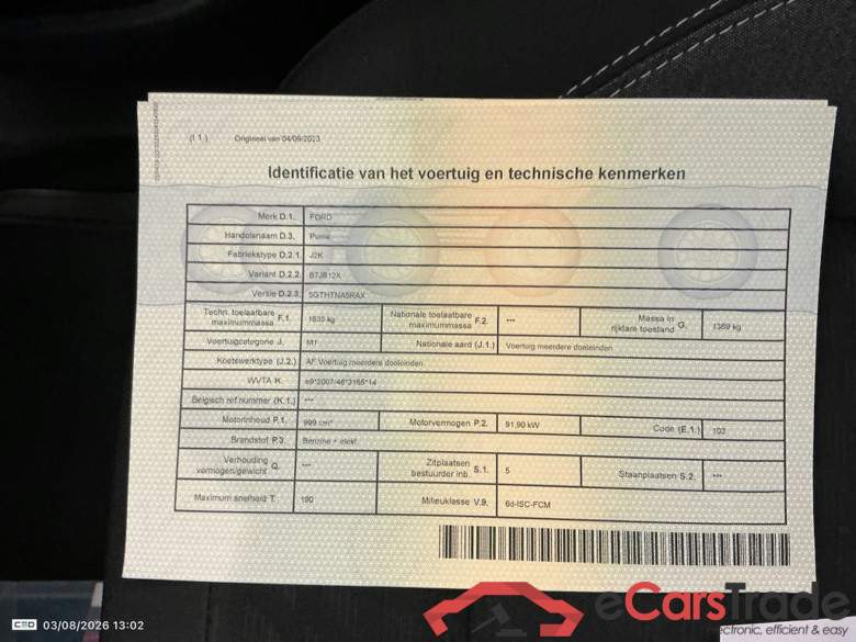 FORD PUMA 1.0 ECOBOOST MHEV 92KW DCT TITANIUM #5